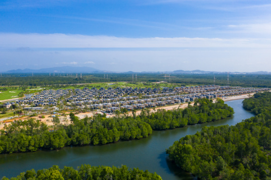 高爾夫別墅-云水居建設(shè)實景